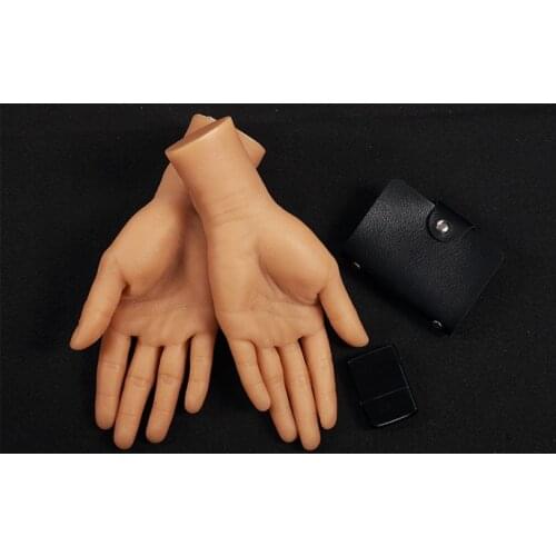 New Simulation Hand Mannequin Silicone Artificial Hand Display Photography Man Hand Model Human Inverted Finger