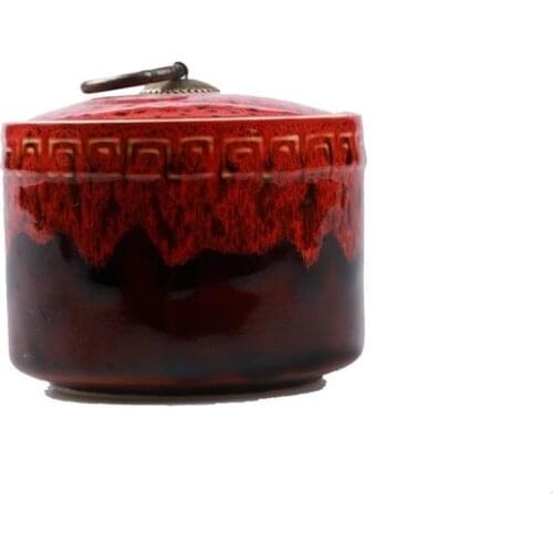 Keepsake Funeral Urns Ceramics Sealing Small Cremation Urn for Human Ashes Display Burial Urns at Home