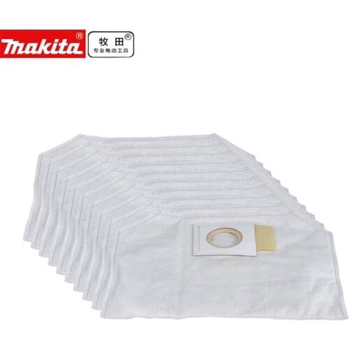 Makita Vacuum Filter Dust Bags 197902-0 for XCV05ZX (10-Pack)
