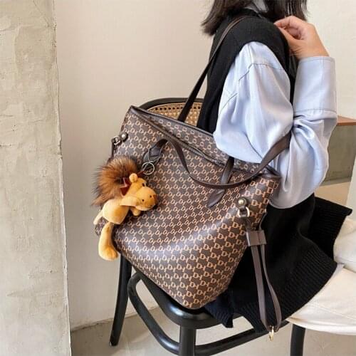 Pink Sugao Womens bag pu leather handbags tote bag female luxury bag large capactiy shoulder girl fashion purse high quality