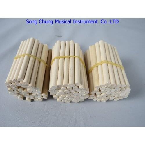 Top quality 100 pcs violin soundposts 3/4-4/4,great tree rings,old spruce