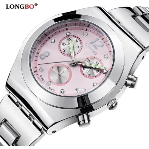 LONGBO Original Women Fashion Casual Quartz Wristwatch Lovely Cute Lady Dress Clock Relogio Feminino Montre Femme Reloj Mujer