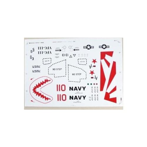 Decal Part for Freewing 80mm F5 RC Jet Airplane FJ20811 07