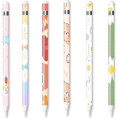 For apple pencil 1 stickers Scratchproof Ultra Thin Painted stickers Touch Stylus pen sticker Non-slip Protective paper