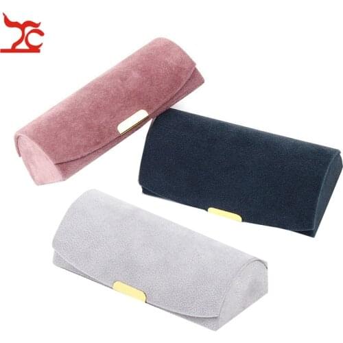 Elegant Jewelry Ring Box Mini Velvet Earring Pendant Storage Carry Case Charming Lady Jewelry Accessories Container Gift Box