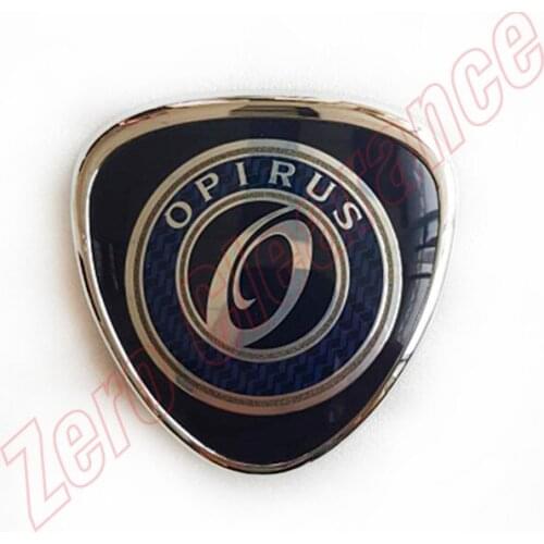 Zeroclearance Brand New Genuine Front Hood Logo Emblem Rear Luggage Cover Sign logo For KIA Opirus New Front Hood Logo Emblem
