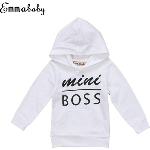 Babies Letter Hooded Pocket T-shirt Casual Toddler Newborn Baby Boy Girl Hoodie Tops Hooded Sweatshirt Outdoor 0-5Y Clothing