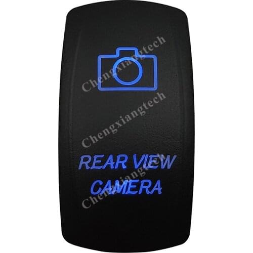 Rear View Camera Car Boat Blue Led Lasor 5 Pin Rocker Toggle Switch On Off 12v 24v Marine Grade for Carling Arb Narva 4x4