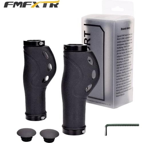 FMFXTR 1 Pair Mountain Road Bicycle Handlebar Grips Ergonomic Rubber Bike Handle Grips Cycling Riding Bicycle Handlebars Grips
