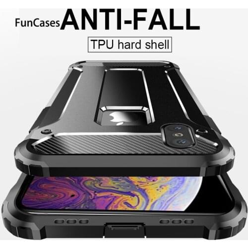 Luxury Armor Shockproof Case For IPhone 8 7 6 6s Plus X XR XS Max Phone Case For IPhone X XR XS Max 6 8 7 Silicone Soft Case