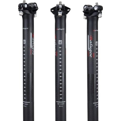 Ultra-light full carbon fiber after 25 seat tube bicycle seat tube connector seatpost rod carbon seatpost