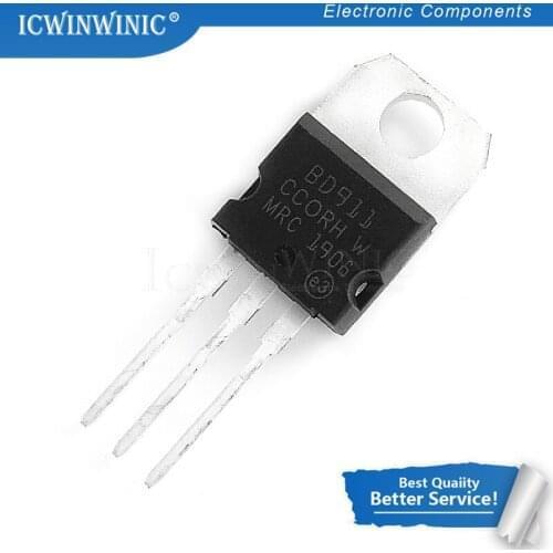 100piece BD911 TO220 BD911 TO-220 In Stock