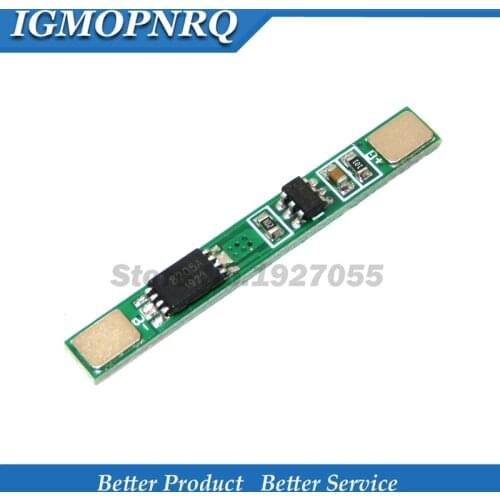5PCS/LOT 1S 3.7V 3A li-ion BMS PCM battery protection board pcm for 18650 lithium ion li battery