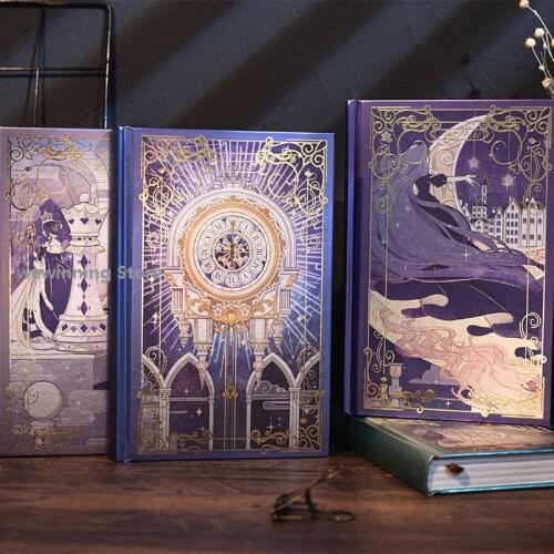 "Magic Castle" Diary Journal Sketchbook Beautiful Planner Notebook Study Notepad Hard Cover Office School Supplies Diary Planner