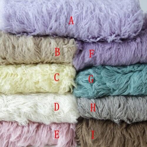 Curly Flokati Wool Blanket Greek Wool Rug Newborn Flokati Fur Backdrop Posing Blanket Newborn Photography Props Beanbag Cover
