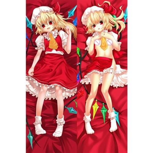 Hot Japanese Anime Hugging Pillow Cover Case Pillowcases Decorative Pillows TouHou Project Double-Sided 50X160CM 2Way