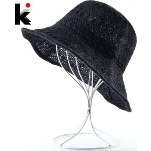 Summer Hats For Women Solid Straw Cap Men Outdoor Wide Brim Sun Hat Foldable Beach Casual Vocation Floppy Panama Chapeau Femme