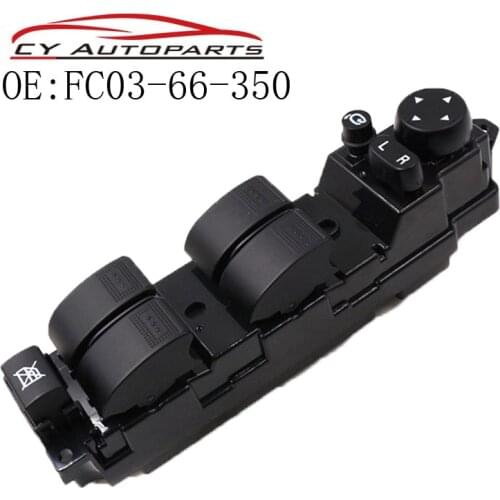 YAOPEI Power Window Switch For Mazda FC03-66-350 FC0366350 Window Lifter Control Switch
