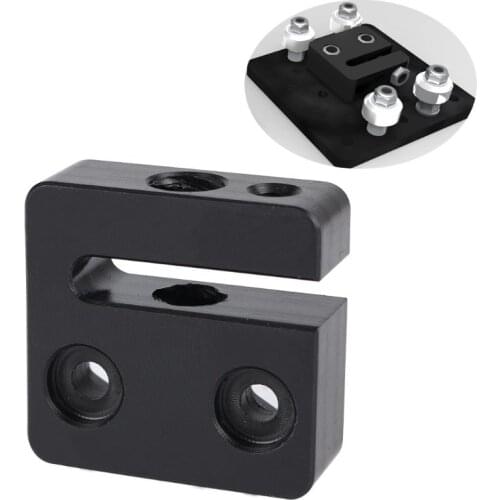 Durable Metal T8 Screw Nut Plate Seat Block with 2MM Pitch 8MM Lead for Openbuilds 3D Printer Parts Accessories