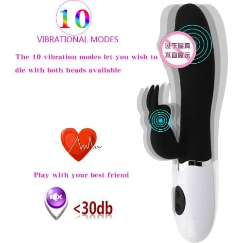 YEMA Realistic Rabbit Vibrator Dildo Clitoris Vagina Stimulator Massager Sex Toys for Woman Female Masturbator Adult Erotic Toy