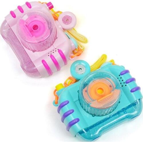 Outdoor Electric Bubble Camera bubble machine Baby Toy machine bulle Bubble Maker toys for Children With Music Water Toy