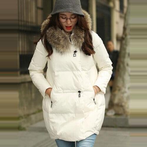 Women Parkas 2021 New Womens Loose Jacket Coat Jacket Hooded Winter Jacket Fur Collar Outerwear Female Plus Size 5XL