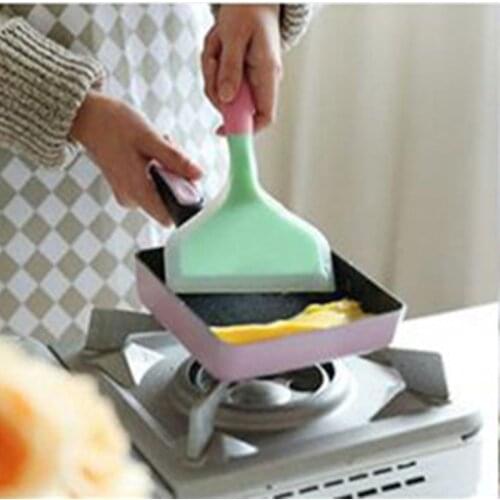 Non-stick Silicone ware Cooking Utensils Spatula Beef Meat Egg Kitchen Scraper Wide Pizza Cooking Tools Shovel Kitchen Supplies