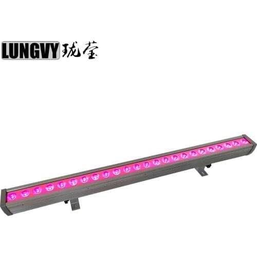 Free Shipping LED Wall Washer Outdoor 24x4w 4in1 RGBW Stage Lighting Led Bar Light Linear