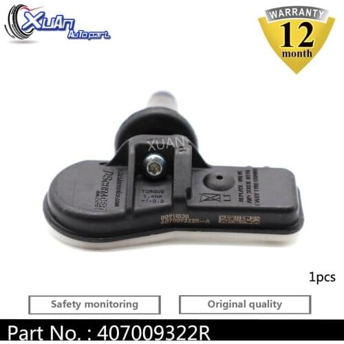 XUAN 1 PCS Tire Pressure Monitor Sensor TPMS For Renault Duster Koleos Sandero Captur Clio IV Trafic III Bus Twingo II Wind