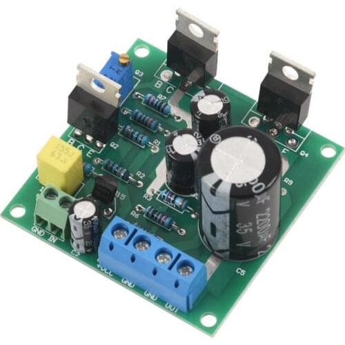 DC12V 24V Mini 1969 TIP41C Mono Channel Amplifier Assemble Board Pure Class A