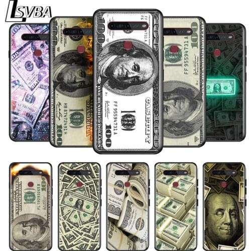 U.S. Dollar Money For LG G8 V30 V35 V40 V50 V60 Q60 K40S K50S K41S K51S K61 K71 K22 K31 K42 K92 ThinQ 5G Phone Case