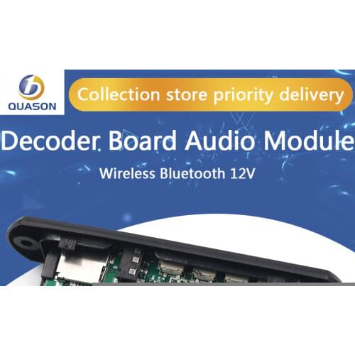 Bluetooth MP3 Decoding Board Module w/ SD Card Slot / USB / FM / Remote Decoding Board Module