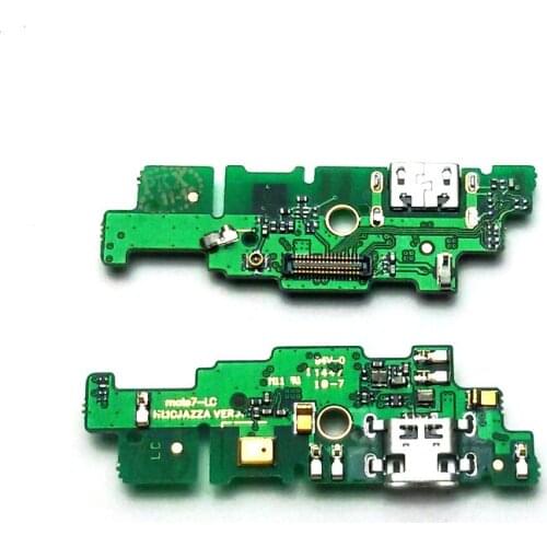 New Mic USB Charger Dock Port Connector Board Flex Ribbon Cable For Huawei mate 7 phone