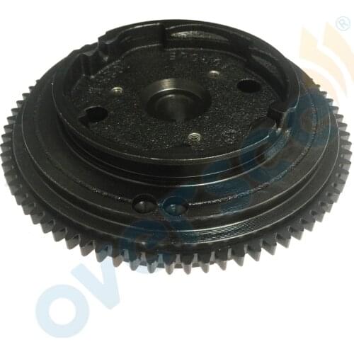 Flywheel Rotor 68T-85550-11 For YAMAHA Outboard Motor 8HP F8MLHF 4-STOKE 2001- later 68T-85550