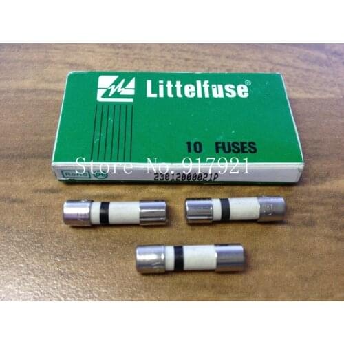 [ZOB] The original American Littelfuse Netlon FF2 250VE insurance 5X20 fuse tube imported ceramic --100pcs/lot