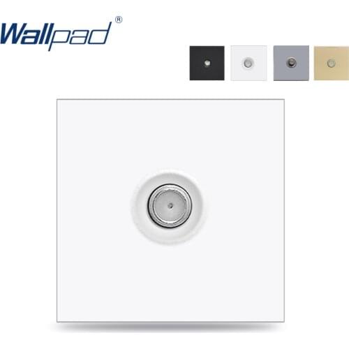 Wallpad Luxury Satellite TV Socket Function Key for Moduler Only 52*52mm