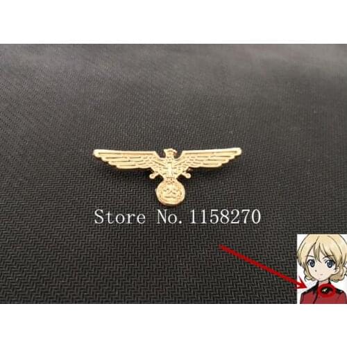 Girls und Panzer Darjeeling Cosplay collar badge