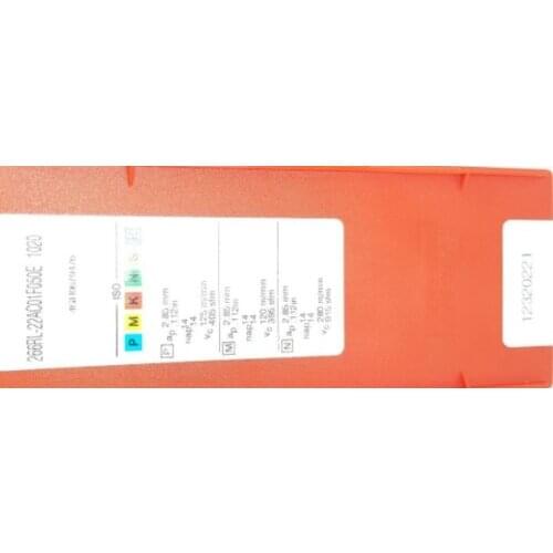 10PCS CARBIDE INSERT 266RL-22AC01F050E 1020