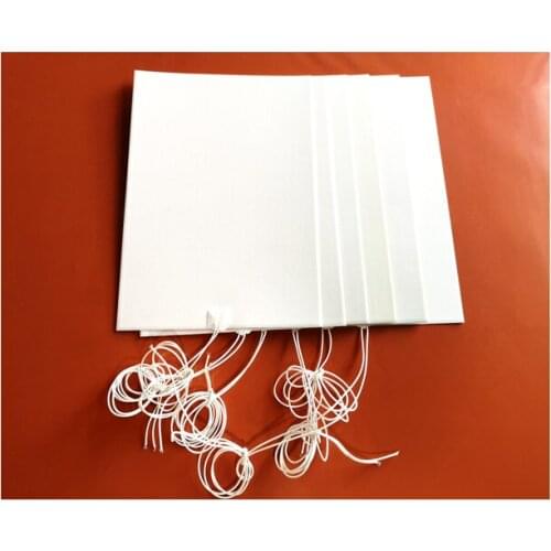 110v 2000w 24in*36in(609.6*914.4*1.5mm) Food Grade Silicone Heater adhesive 1 side 1000mm lead out from middle of 609mm side