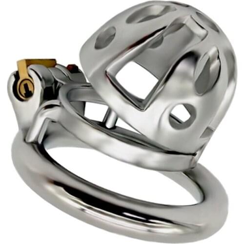 3 Size Male Sex Toys Bondage Chastity Belt Stainless Steel Cock Cage Bdsm Sex Toys Metal Chastity Device Goods For Adult Games