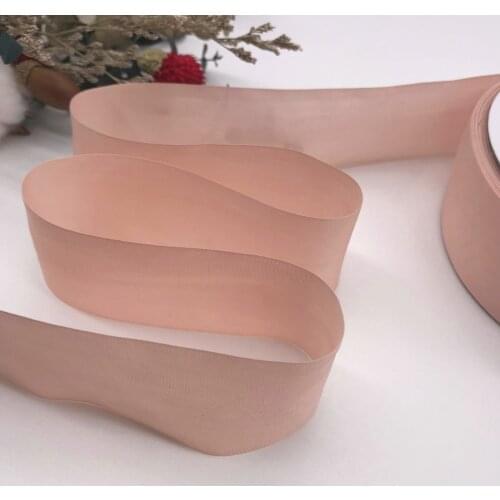 4mm-38mm Silk Satin Ribbon mulberry silk ribbon Flower ribbon Decoration Crafts-Wedding decoration-Gift Christmas Diy Handmade