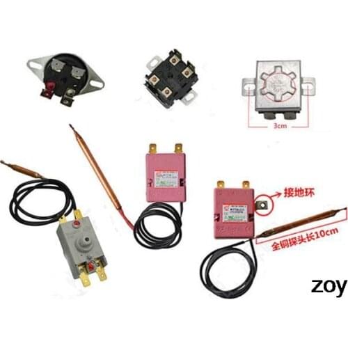 Analog Set Temperatur​e Control Switch Thermostat Sensor Controller Probe