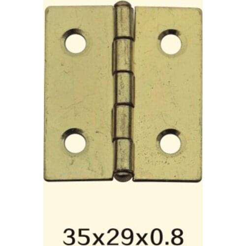 Freeshipping 35*29*0.8mm Iron Metal Hinge Sewing Machine Folding Table Furniture Flip Tray Hinges Big Door Hinges