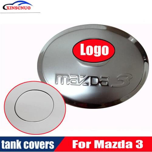 Car refit fuel tank cover fuel filler flap gas lid cap For Mazda3 Mazda 3 Car Styling Auto Oil Fuel Tank Cover Cap