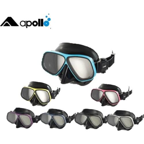 Bio Metal Mask Aluminium alloy wide-angle diving mask for scuba diving free diving snorkeling swimming