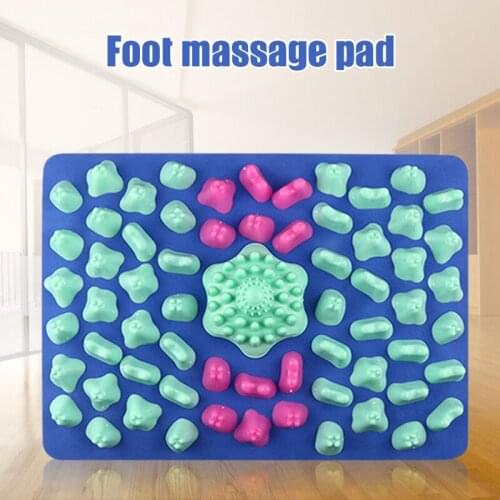 Newly Foot Massage Mat Acupressure Mat Foot Reflexology Walking Toe Plate Massage Pad Anti-Slip Pad Outdoor Game