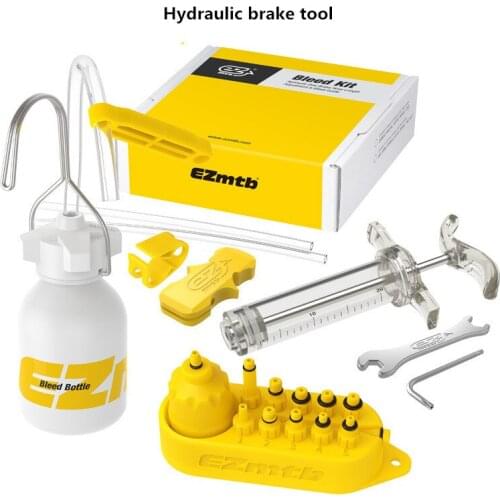 Bicycle hydraulic brake kit for shimano mountain bike oil Series Disc Brake System Use Mineral Oil Brake Bleed Tool Conservation