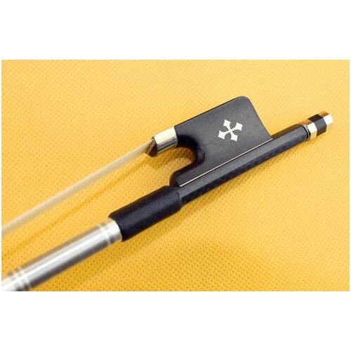 New high quality black Lattice Carbon fiber cello bow 4/4, Cello Parts