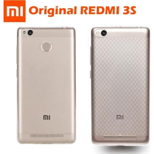 Original Xiaomi Redmi 3S Case transparent TPU ultra thin Xiaomi Redmi 3 pro Cover redmi3 3S 3 prime Silicon clear Cases slim