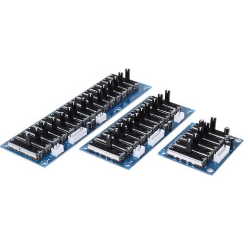 EQ Equalizer Board Stereo Dual Channel Adjustable Tone Boards Preamp Front Panel For Amplifier